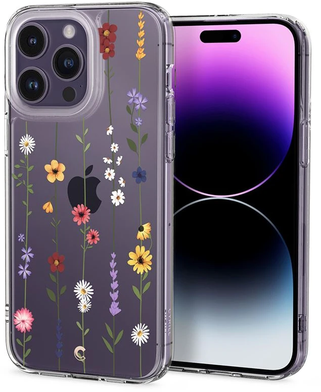 Dėklas Spigen Cyrill Cecile, gėlių sodas - iPhone 14 Pro
