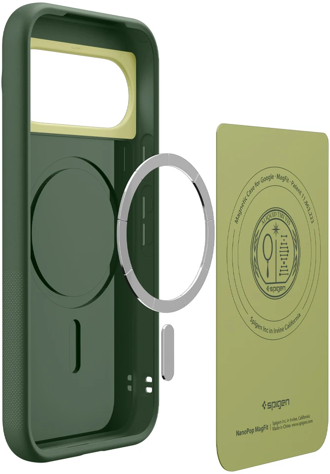 Dėklas Cases And Covers Spigen Nano Pop MagSafe, avo žalias – Google Pixel 11