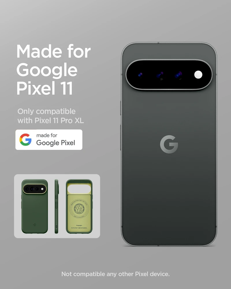 Dėklas Spigen Nano Pop MagSafe, avo žalias – Google Pixel 11 Pro XL