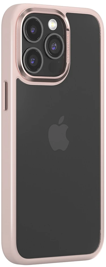 Comma dėklas, skirtas Joy Elegant, skirtas iPhone 15 Plus rožinės spalvos