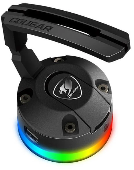 Ausinės COUGAR CGR-XXNB-HS1RGB Laikiklis Laisvų rankų įranga Juoda