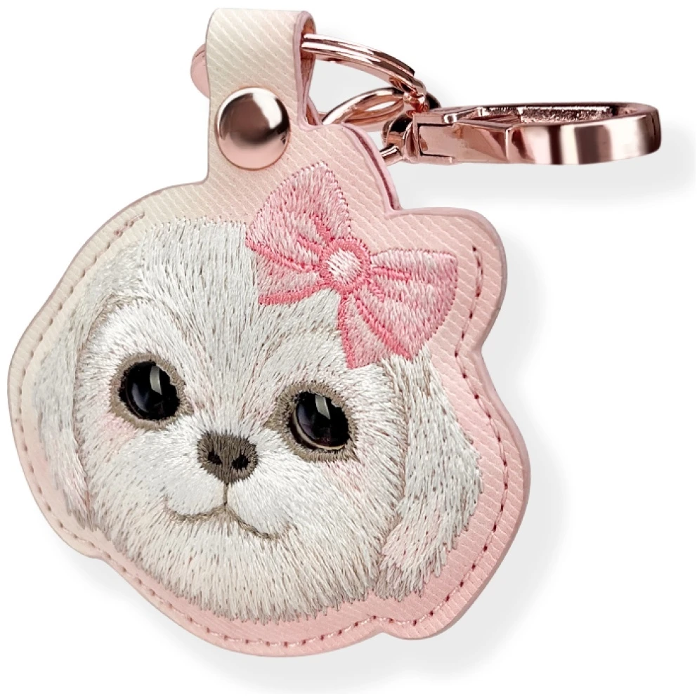 Dėklas Locator Nimmy New Big Eyed Pet 2.0 Dog rožinės spalvos