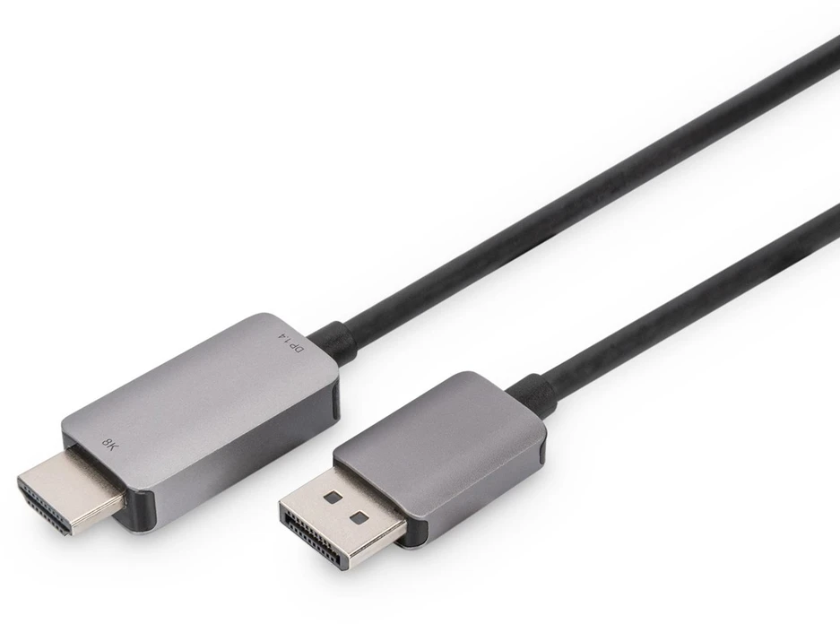 Digitus DB-340305-018-S vaizdo kabelio adapteris 1,8 m DisplayPort HDMI Juoda