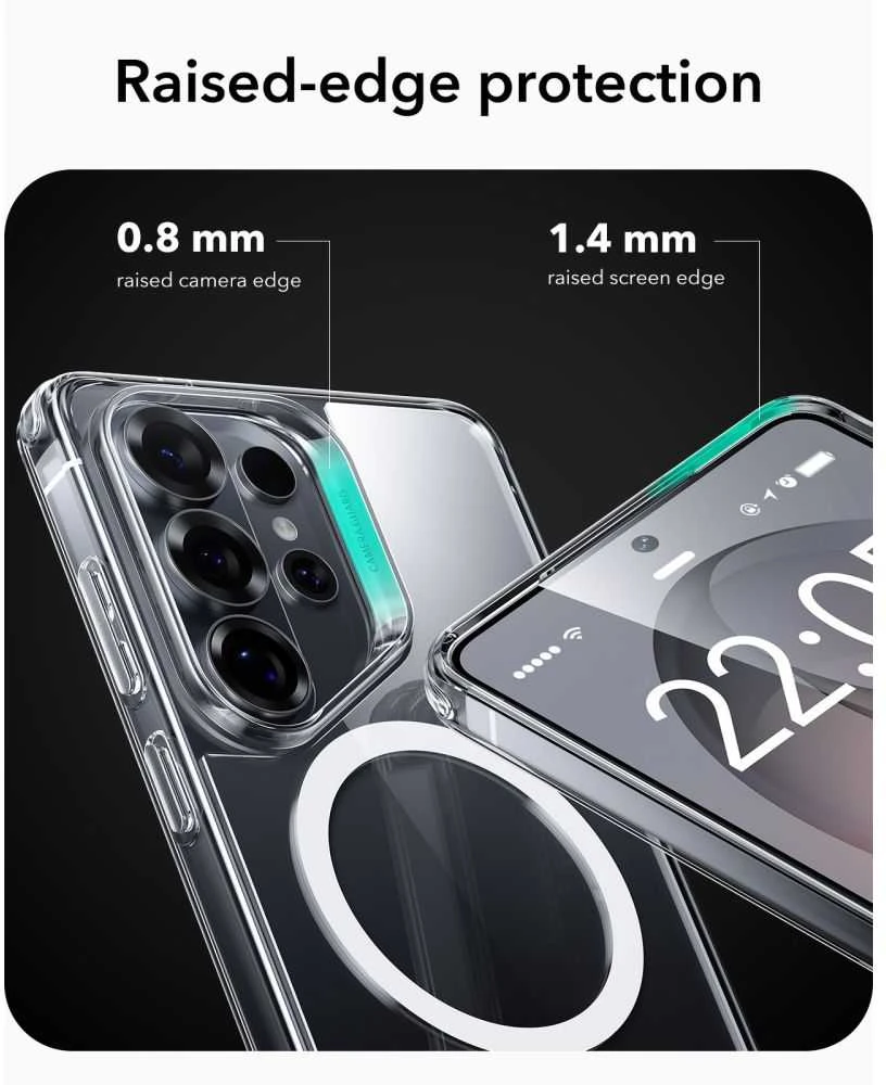Dėklas ESR Classic Hybrid MagSafe Samsung Galaxy S26 Ultra skaidrus