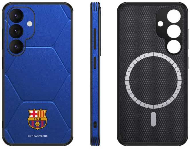 Ocpc Dėklas FC Barcelona do Samsung Galaxy S24 SE Magnetic Case MagSafe OCFCBMCS24SE SE