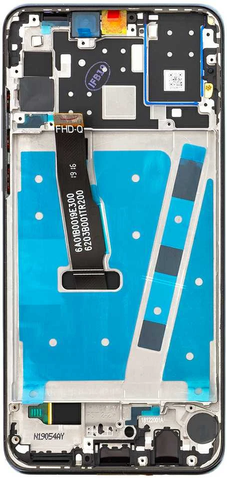 Dėklas For_Huawei LCD Ekranas + Touch Unit + Front Cover Huawei P30 Lite Juodas (for 48MP foto)