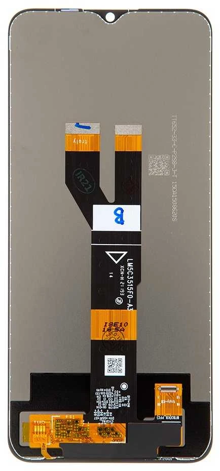 Dėklas LCD ekranas + jutiklinis blokas, skirtas Realme C21 Cross Juodas