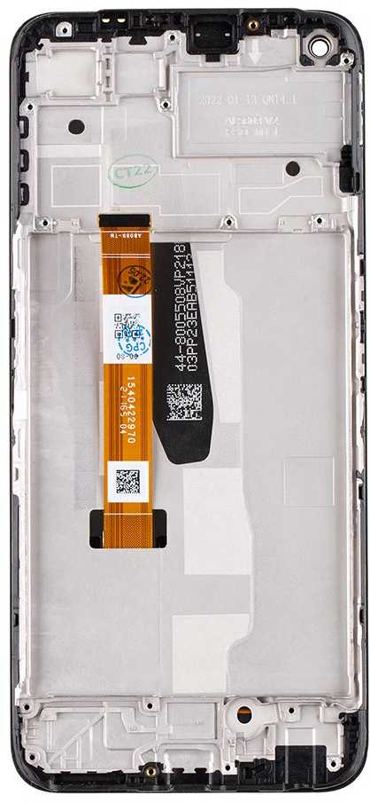 Dėklas LCD ekranas + jutiklinis blokas + priekinis dangtelis, skirtas Realme 8i