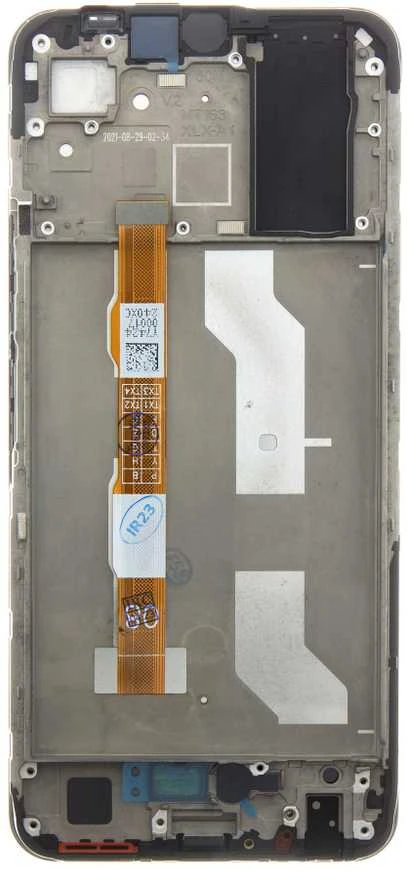 Dėklas For_Vivo LCD Ekranas + Touch Unit + Front Cover for Vivo Y33s Juodas