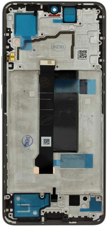 Dėklas For_Xiaomi LCD ekranas + jutiklinis blokas + priekinis dangtelis Xiaomi Redmi Note 13 Pro 5G Midnight Juodas