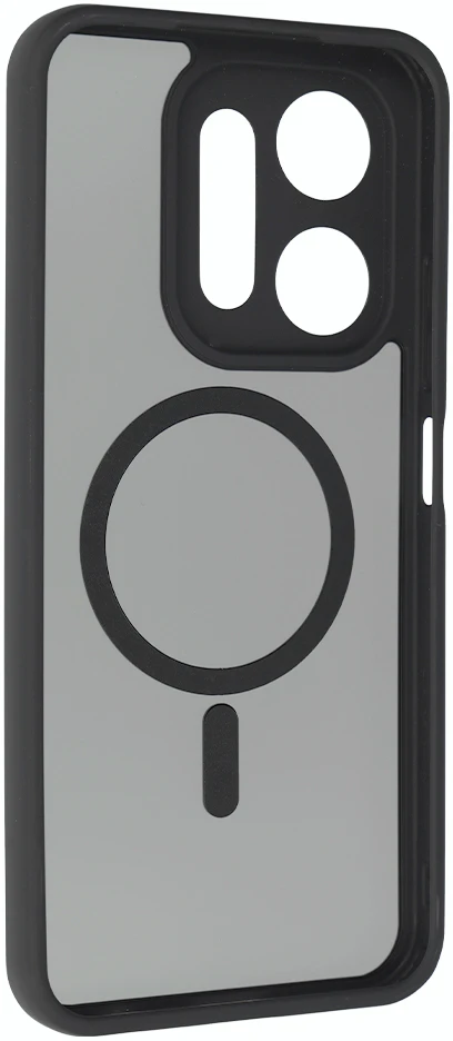 Dėklas Fusion Accessories Full Matte Mag Cover skirtas Xiaomi Redmi 17C juodas