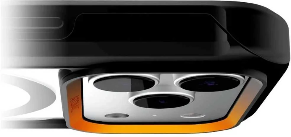 Dėklas Ghostek Atomic Slim MagSafe skirtas Apple iPhone 17 Pro juodos spalvos