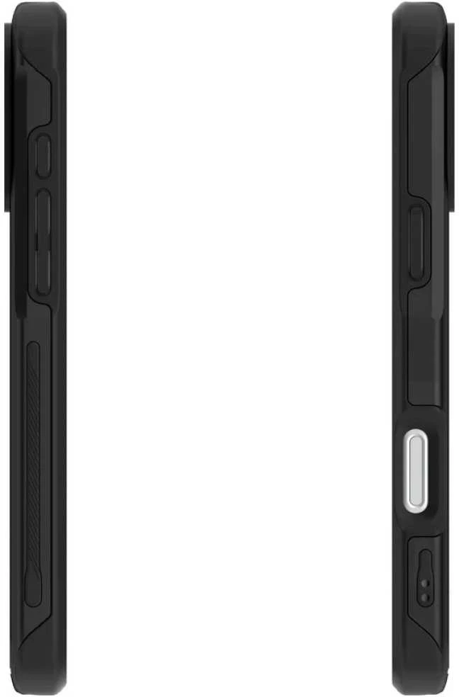 Dėklas Ghostek Atomic Slim MagSafe skirtas Apple iPhone 17 Pro Max juodos spalvos