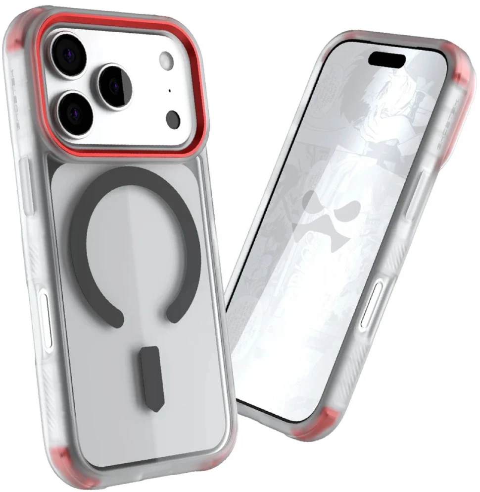 Dėklas Ghostek Covert MagSafe skirtas Apple iPhone 17 Pro skaidrus