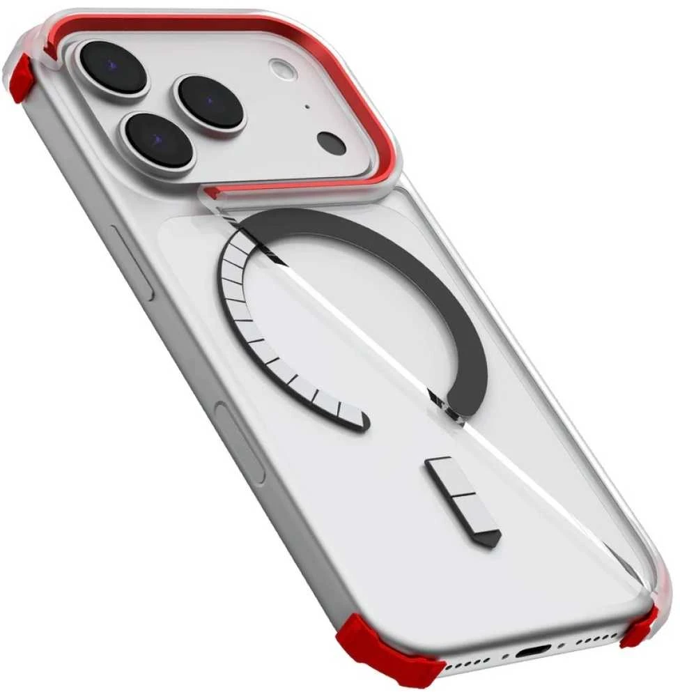 Dėklas Ghostek Covert MagSafe skirtas Apple iPhone 17 Pro skaidrus