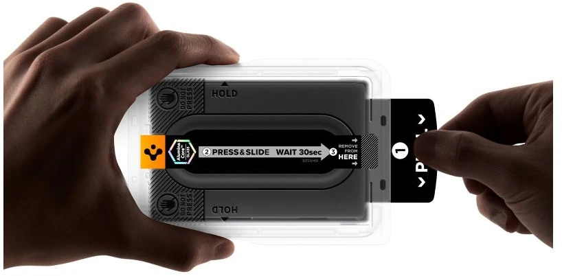 Grūdintas stiklas SPIGEN GLAS.TR EZ FIT PRO AC 2-PACK GALAXY Z FOLD 8 CLEAR