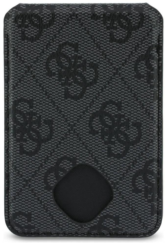 Dėklas Guess 4G su pinigine Magsafe, skirtas iPhone 18 Pro Max / 17 Pro Max, juodas