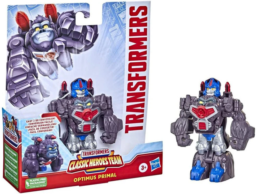Hasbro 2in1 transformatoriai „Optimus Primal“ paveikslas