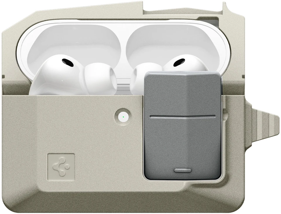 Dėklas „Spigen Classic LS“, akmens spalvos – „Apple AirPods Pro 3“