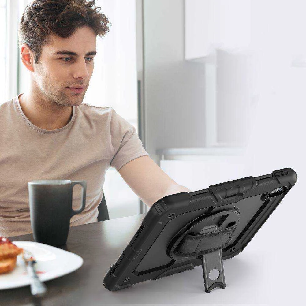 Dėklas iPad Air 11.0 (6GEN) Tech-Protect Solid360 juodos spalvos