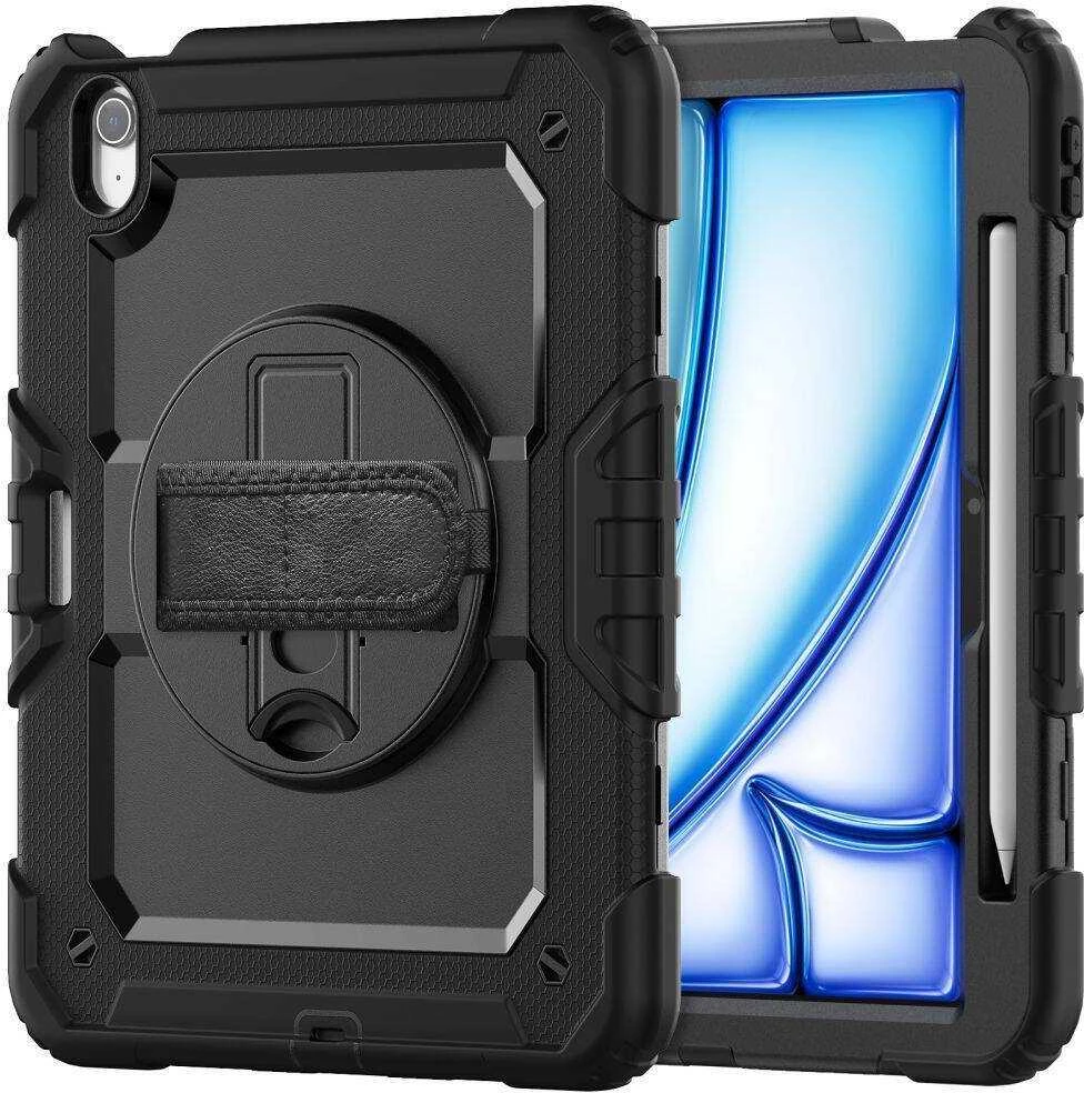 Dėklas iPad Air 11.0 (6GEN) Tech-Protect Solid360 juodos spalvos