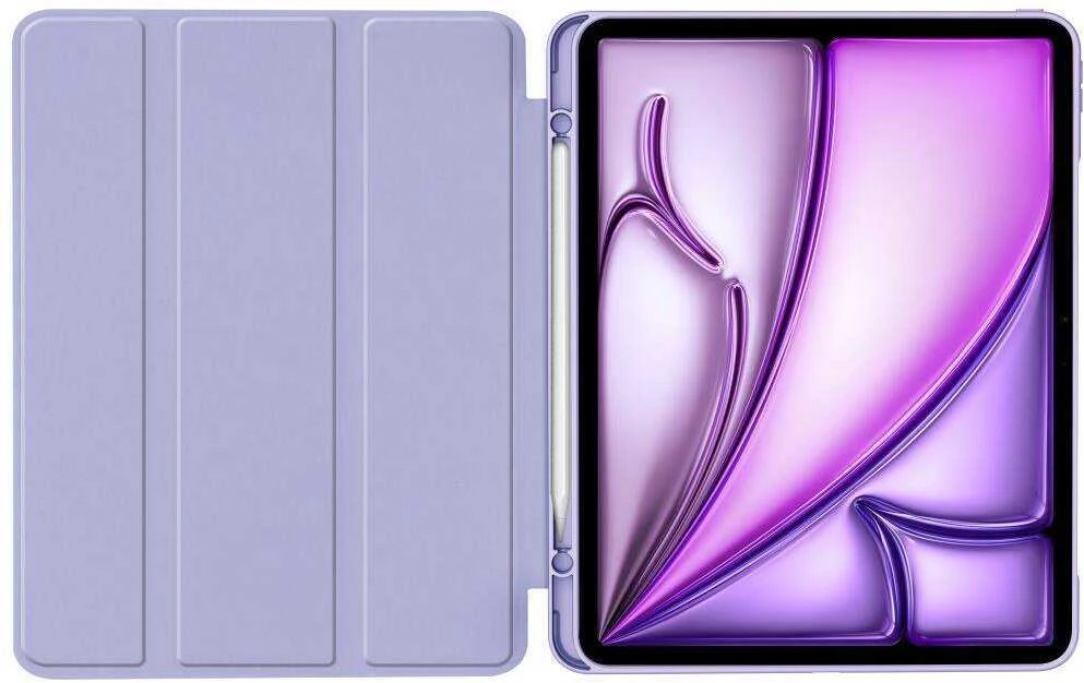 Dėklas iPad Air 13.0 2024 Tech-Protect SC Pen violetinės spalvos