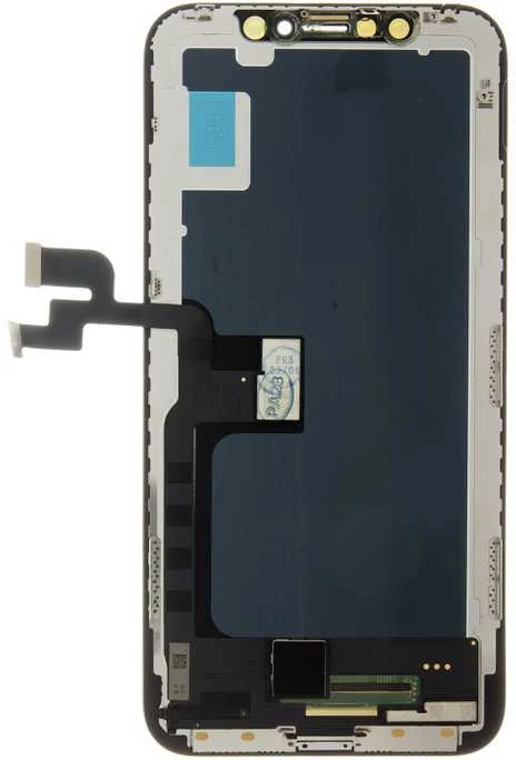 Dėklas Iphone Lcd „iPhone X“ skystųjų kristalų ekranas + jutiklinis blokas, juodas V korpusas