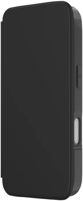 Dėklas JUST MUST CHAMPION II FLIP CASE MAGSAFE for iPhone 17 Pro, Juodas