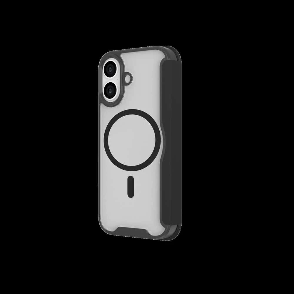 Dėklas JUST MUST CHAMPION II MAGSAFE FLIP CASE for iPhone 17, Juodas