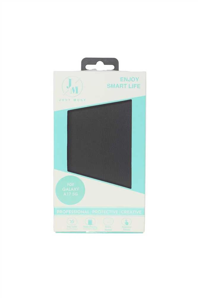 Dėklas Just Must JM STAND FLIP CASE for Galaxy A17 Juodas