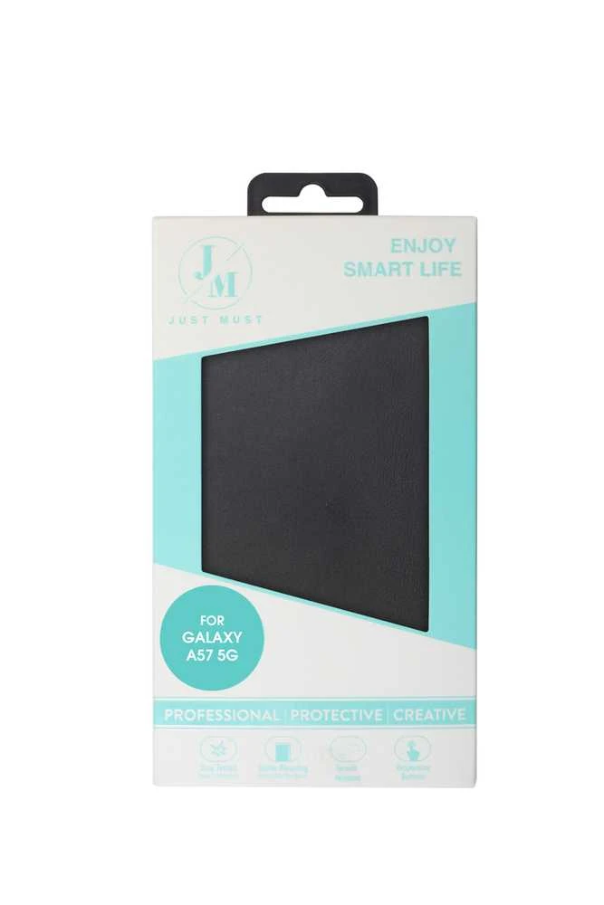 Dėklas Just Must JM STAND FLIP CASE for Galaxy A57, Juodas