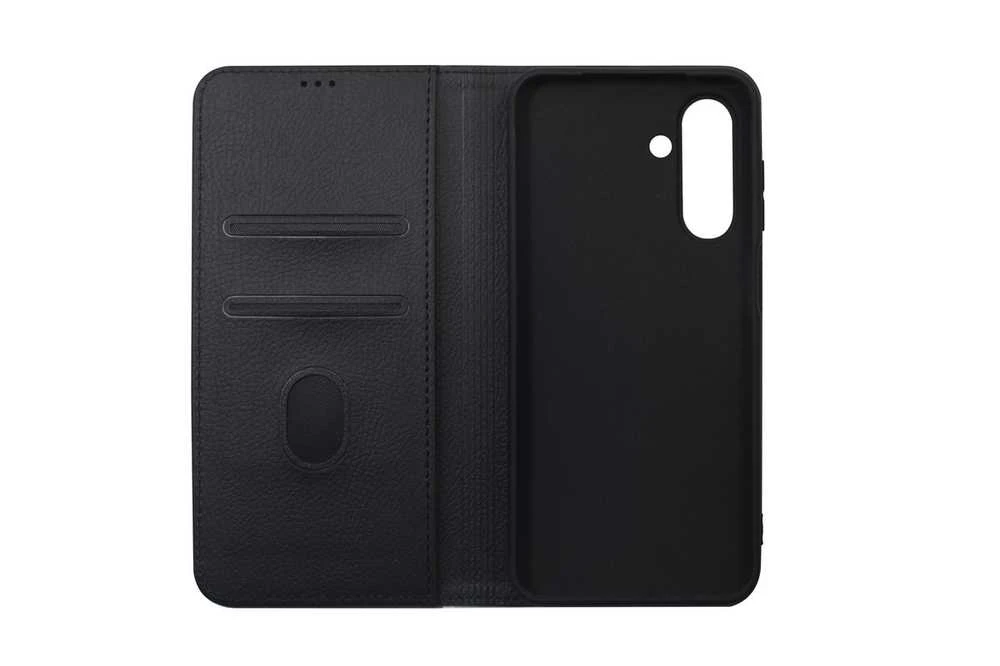Just Must JM STAND FLIP CASE dėklas, skirtas Galaxy A26, juodas