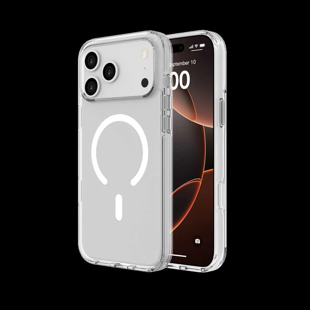 Dėklas JUST MUST MAGSAFE CRYSTAL I for iPhone 17 Pro Max Clear