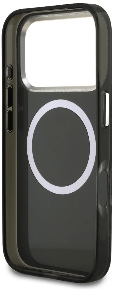Dėklas Karl Lagerfeld IML Karl Head Logo MagSafe skirtas iPhone 17 Pro Max juodas