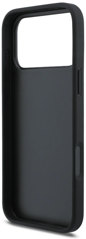 Dėklas Karl Lagerfeld case for IPHONE 17 Pro Max KLHCP17X6PRKCLK (Rhinestone W/ K&C PIN) juodas