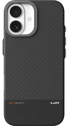 Dėklas Laut Kev Protect iPhone 17, Juodas