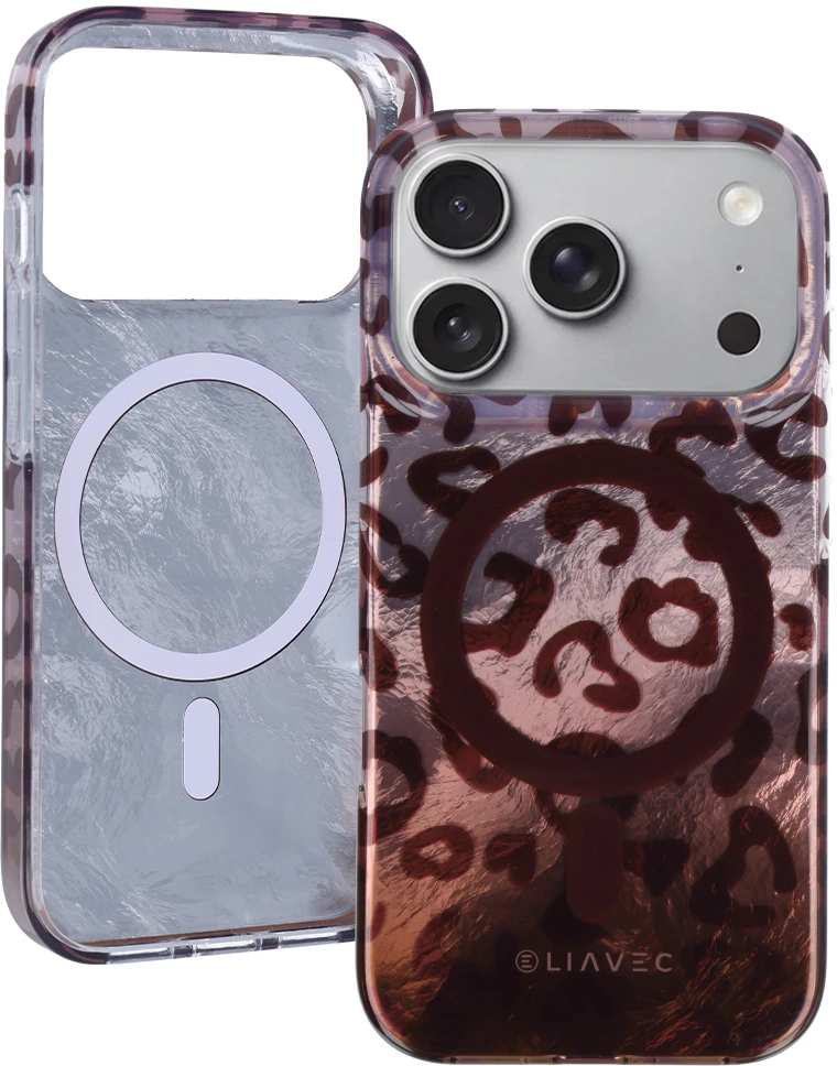 Liavec Blush dėklas, skirtas Iphone 18 Pro Max/17 Pro Max, 1 raštas
