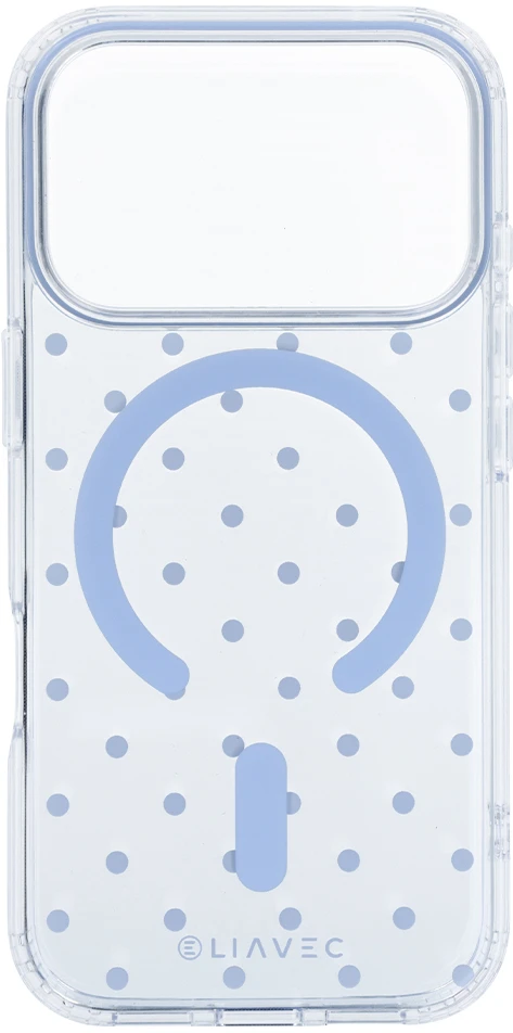Dėklas Liavec Bubble Case do Iphone 18 Pro Max/17 Pro Max Šviesiai mėlynas
