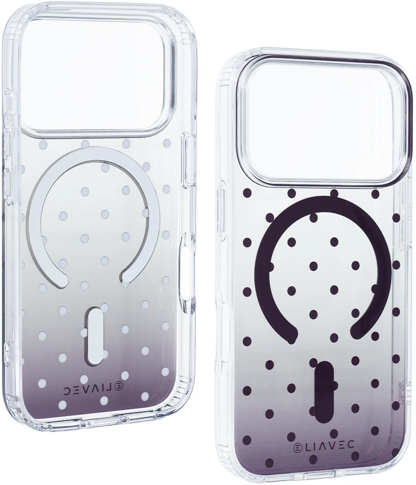 Dėklas Liavec Bubble Case do Iphone 18 Pro Max/17 Pro Max violetinė