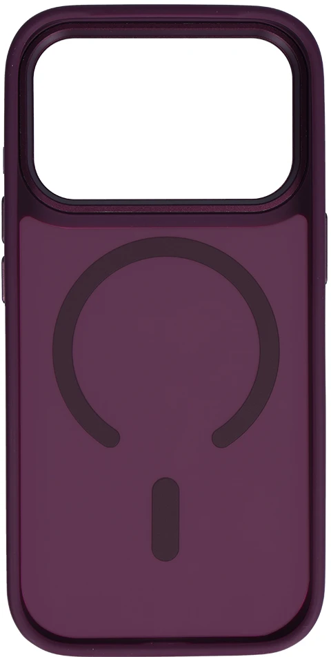 Dėklas Liavec Cloudy Case with Metal Camera Frame do Iphone 18 Pro Max/17 Pro Max violetinė (Camera Control Button)
