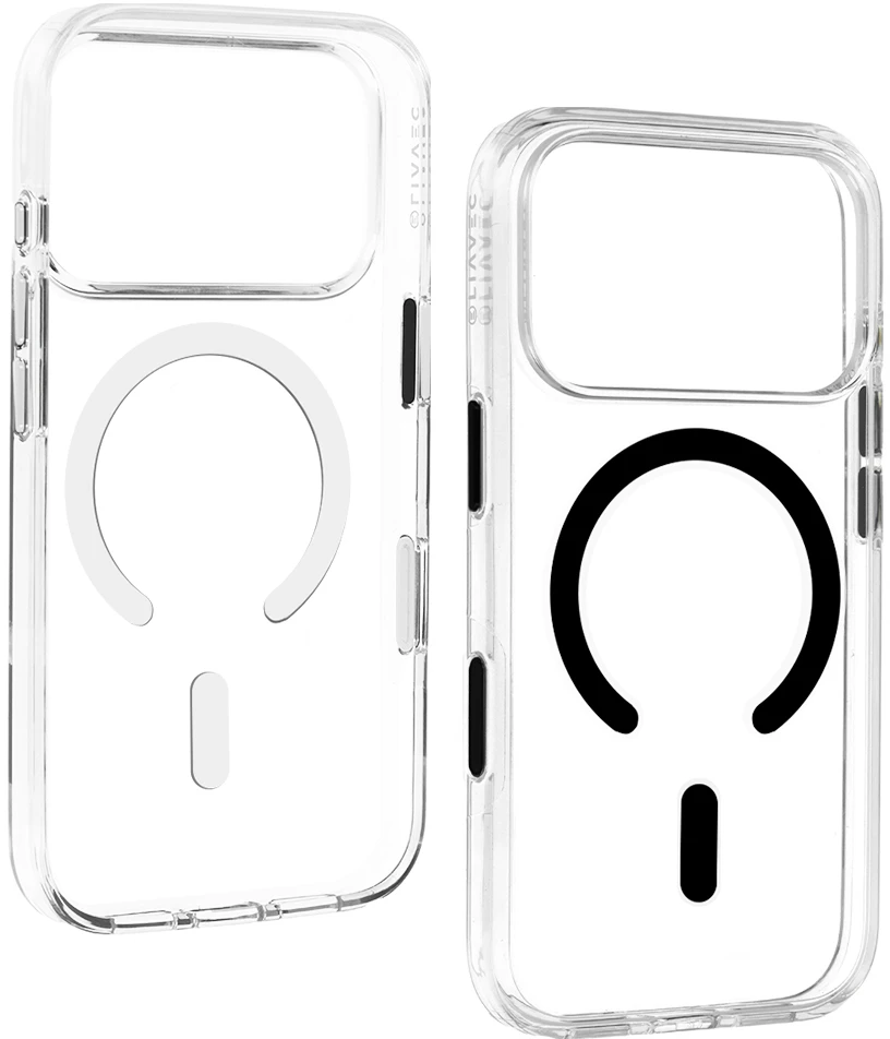 Liavec Pure dėklas su kameros valdymo mygtuku, skirtas iPhone 18 Pro/17 Pro, juodas