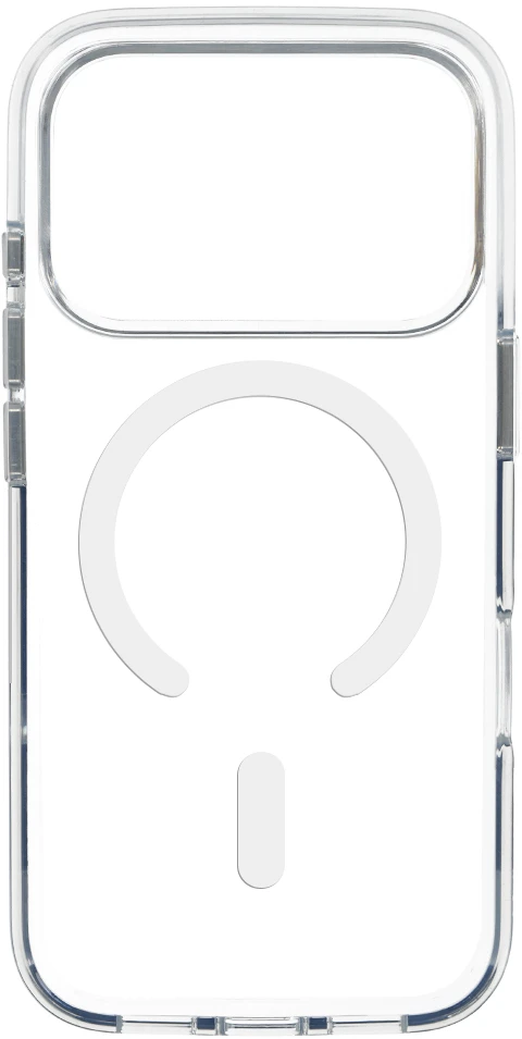Dėklas Liavec Pure Case with camera control button do Iphone 18 Pro Max/17 Pro Max balta