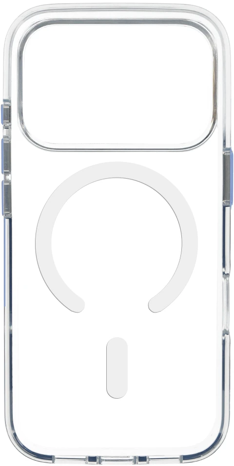 Liavec Pure dėklas su kameros valdymo mygtuku, skirtas iPhone 18 Pro Max/17 Pro Max, šviesiai mėlynas