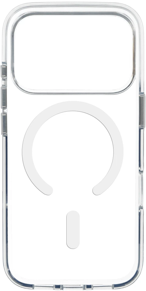 Dėklas Liavec Pure Case with camera control button do Iphone 18 Pro/17 Pro pilka