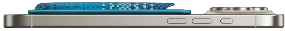 Dėklas Magnetic wallet PITAKA Woven Wallet MagSafe for phone moonrise