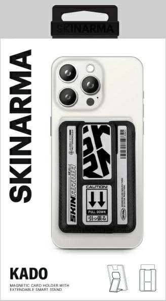Dėklas Piniginė Skinarma Kado Kira Kobai Mag-Charge Grip Stovas chromuotas