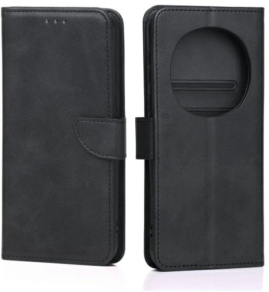 Marv Wallet Dėklas Honor Magic7 Pro juodos spalvos
