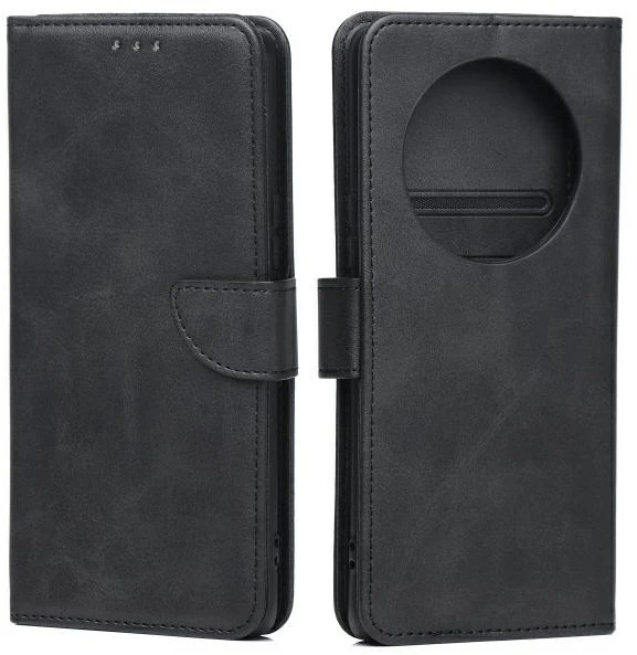 Marv Wallet Dėklas Honor Magic7 Lite juodos spalvos