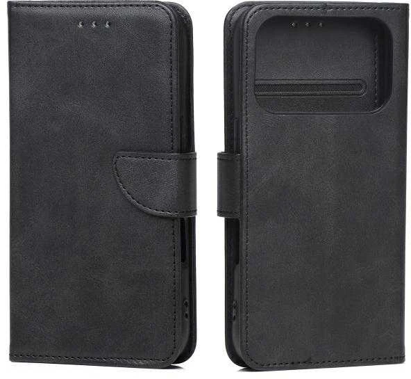 Marv Wallet Dėklas Apple iPhone 17 Pro juodos spalvos