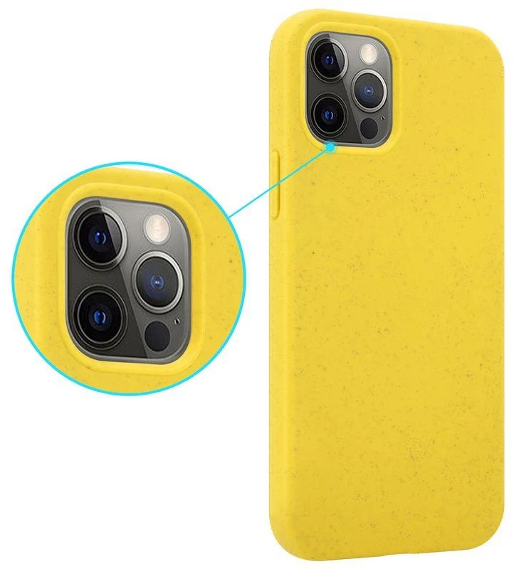 Dėklas Maxximus MX ECO IPHONE 16 PLUS 6.7 GELTONAS